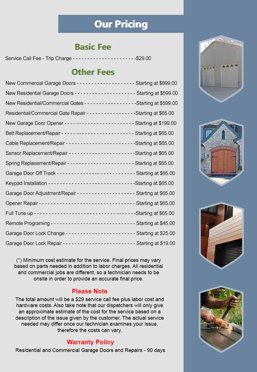 HighTech Garage Door Mission Hills, CA 805-574-7155